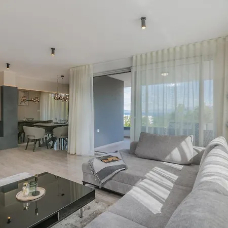 Larka Luxury Malinska, With Private Pool, 150 M From The Sea *